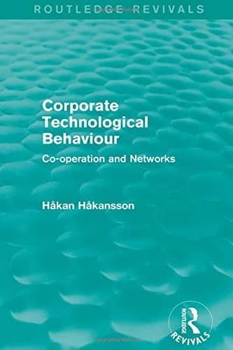 Cover of Corporate Technological Behaviour (Routledge Revivals)