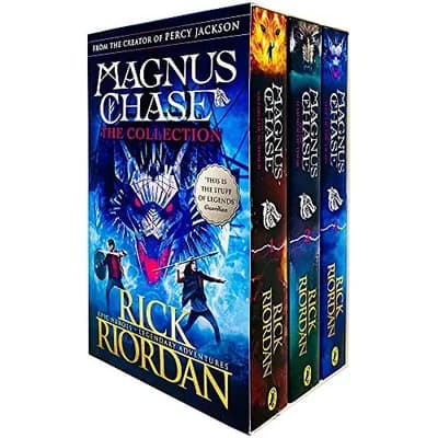 Cover of Magnus Chase And The Gods Of Asgard 3 Book Set Rick Riordan