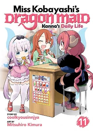 Cover of Miss Kobayashi's Dragon Maid Kanna's Daily Life Volume 11