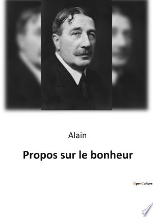 Cover of Propos sur le bonheur