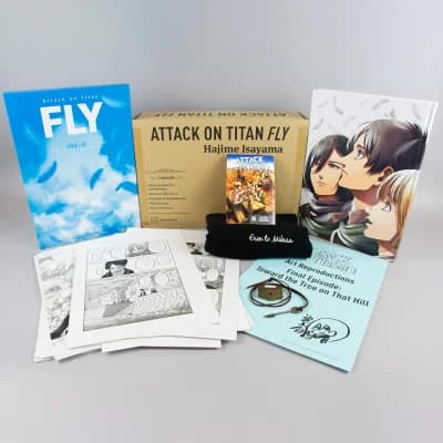 Cover of Attack on Titan Volume 35 FLY Collector's Box Set