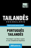 Vocabulário Português Brasileiro-Tailandês - 3000 palavras