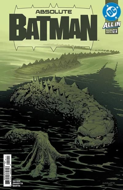 Cover of Absolute Batman #12 — Abomination, Part Four