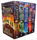 Heroes of Olympus Complete Collection 5 Books Set (The Lost Hero, The Son of Neptune, The Mark of Athena)
