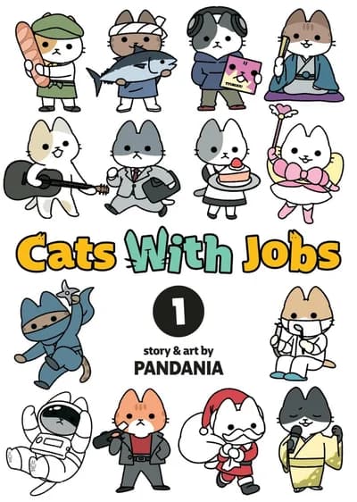 Cover of Cats With Jobs Volume 1