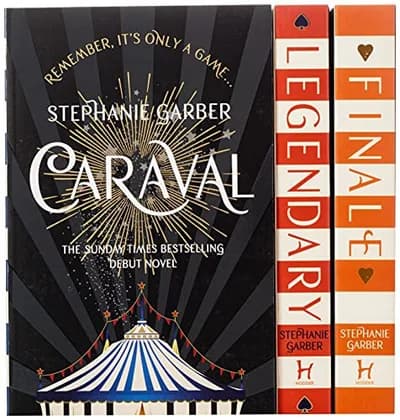 Cover of Caraval Series Complete Trilogy Collection 3 Books Stephanie Garber Paperback Edition