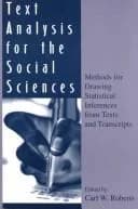 Cover of Text Analysis for the Social Sciences