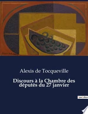 Cover of Discours à la Chambre des députés du 27 janvier