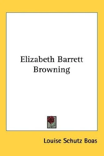 Cover of Elizabeth Barrett Browning
