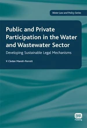 Cover of Public and Private Participation in the Water and Wastewater Sector