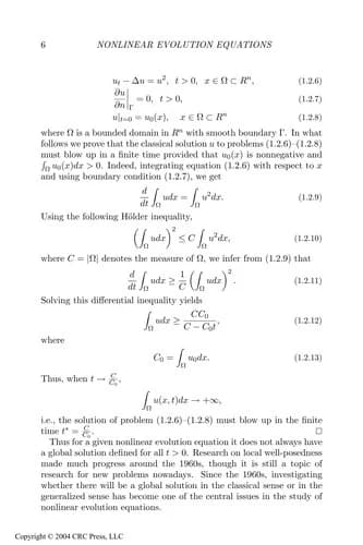 Cover of Nonlinear Evolution Equations