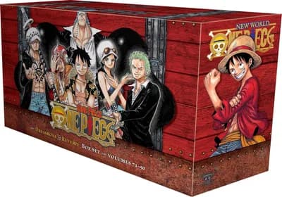 Cover of One Piece Box Set 4 Dressrosa to Reverie Volumes 71 to 90 with Premium Volume 4 Deluxe Edition