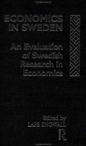 Cover of Economics in Sweden