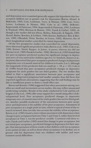 Cover of The Interpersonal, Cognitive, and Social Nature of Depression