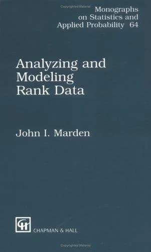 Cover of Analyzing and Modeling Rank Data