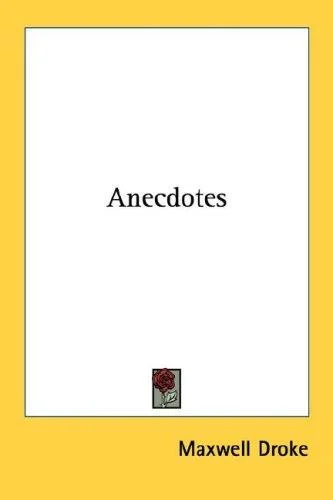 Cover of Anecdotes