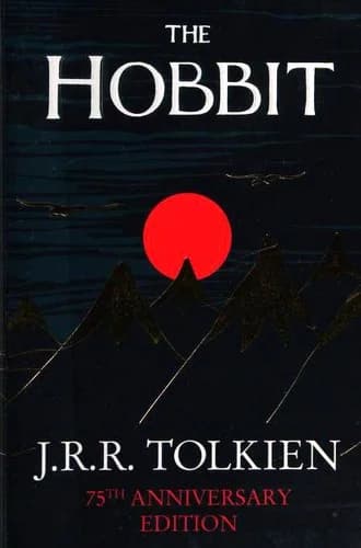 Cover of The Hobbit J. R. R. Tolkien Classic Fantasy Paperback Book