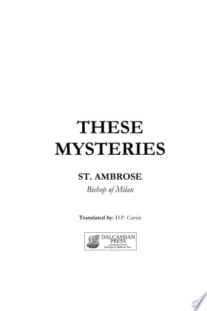 Cover of These Mysteries