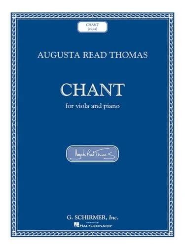 Cover of Chant: Viola and Piano
