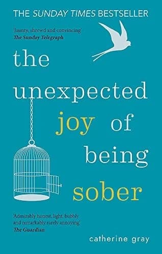 Cover of The Unexpected Joy of Being Sober Catherine Gray Memoir Collection For Curious Readers And Wellness Seekers