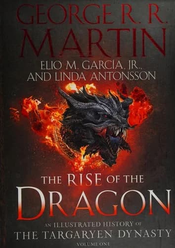 Cover of The Rise of the Dragon by George R. R. Martin - Non Fiction - Hardback