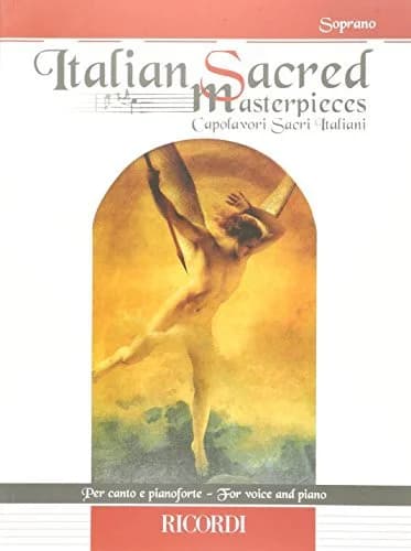 Cover of Italian Sacred Masterpieces: Soprano and Piano