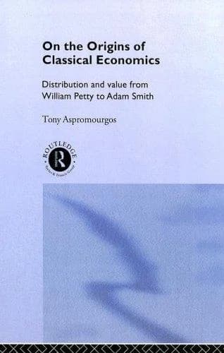 Cover of On the Origins of Classical Economics