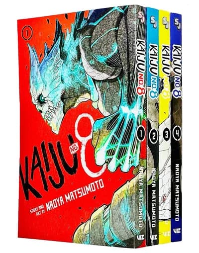 Cover of Kaiju No. 8 Vol 1-4: Collection 4 Books Set By Naoya Matsumoto  by Naoya Matsumoto