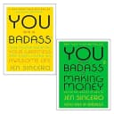 Jen Sincero 2 Book Set You Are A Badass At Making Money And You Are A Badass How To Stop Doubting Your Greatness