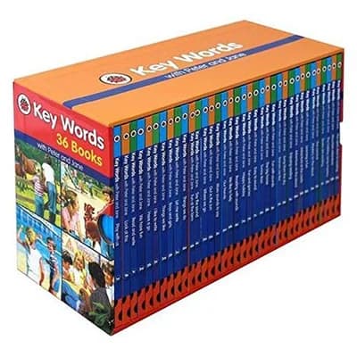 Cover of Ladybird Key Words with Peter and Jane 36 Books Box Set Hardcover