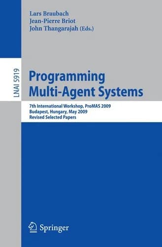 Cover of Programming Multi-Agent Systems