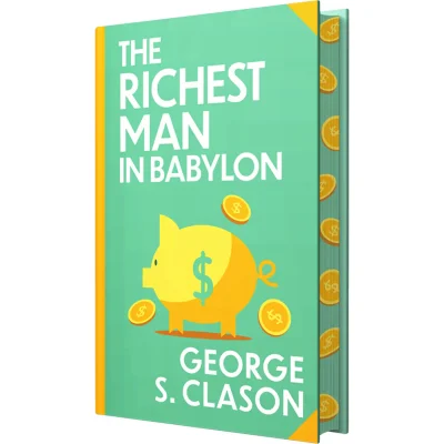 Cover of The Richest Man In Babylon George S Clason Classic Personal Finance Hardcover Book