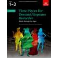 Cover of Time Pieces for Descant/Soprano Recorder, Volume 1