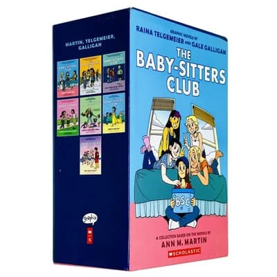 Cover of The Baby-Sitters Club Graphic Novels 1-7: A Graphix Collection Books Set Paperback