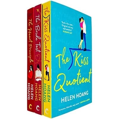 Cover of The Kiss Quotient Series Three Book Collection By Helen Hoang Paperback Complete Contemporary Romance