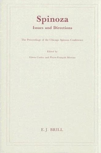 Cover of Spinoza: Issues and Directions