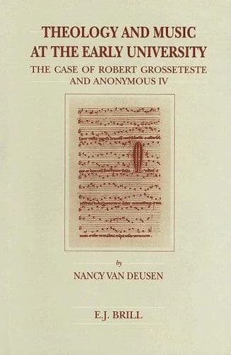 Cover of Theology and Music at the Early University