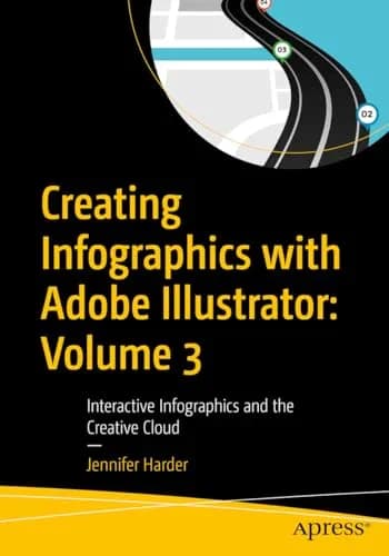 Cover of Creating Infographics with Adobe Illustrator: Volume 3