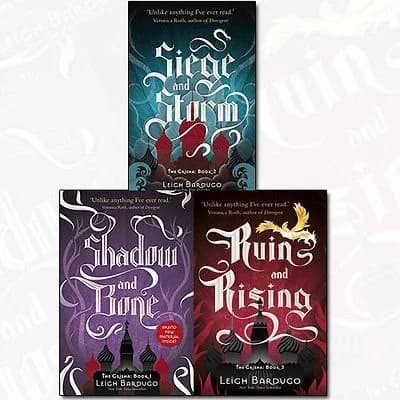 Cover of Leigh Bardugo Shadow and Bone 3 Book Collection Set