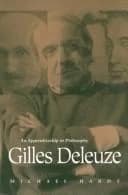 Cover of Gilles Deleuze