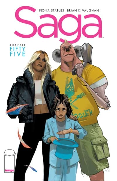 Cover of Saga #55 — Chapter Fifty-Five