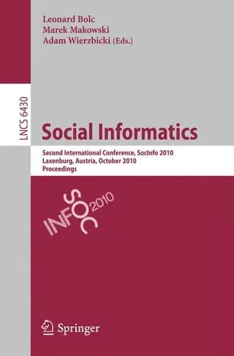 Cover of Social Informatics