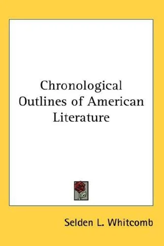 Cover of Chronological Outlines of American Literature