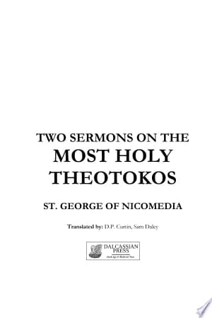 Cover of Two Sermons on the Most Holy Theotokos