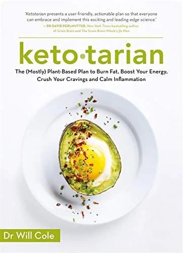 Ketotarian: The Mostly Plant-Based Plan To Burn Fat, Boost Energy By Dr Will Cole Book Set