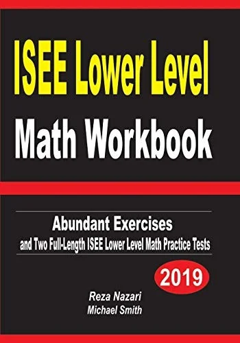 Cover of ISEE Lower Level Math Workbook