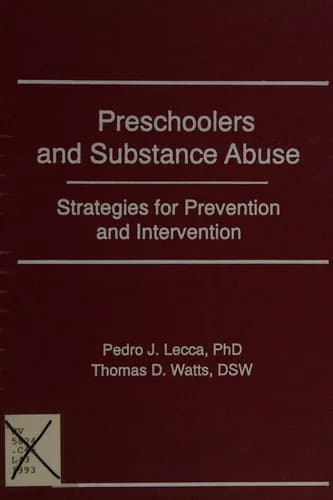Cover of Preschoolers and Substance Abuse