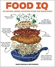 Cover of Food IQ: 100 Questions, Answers, and Recipes Book Holzman Rodbard