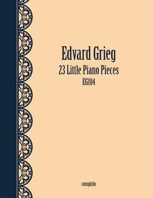 Cover of 23 Little Piano Pieces
