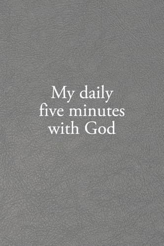 Cover of My daily five minutes with God